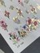 Слайдер-дизайн Color and Foil 188 | Слайдери для Нігтів | Водні Наклейки з Польовими Квітами та Букетами CF_188 фото 7